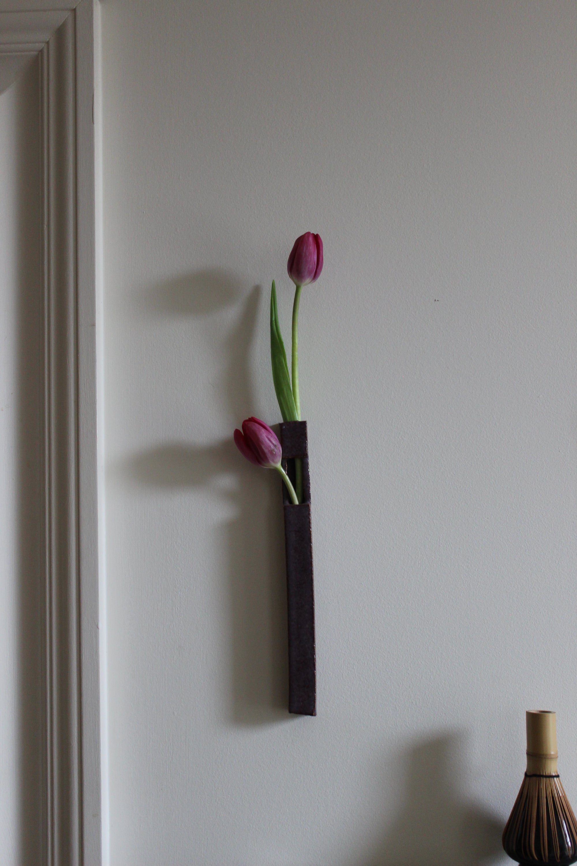 Wall Hanging Flute Vase