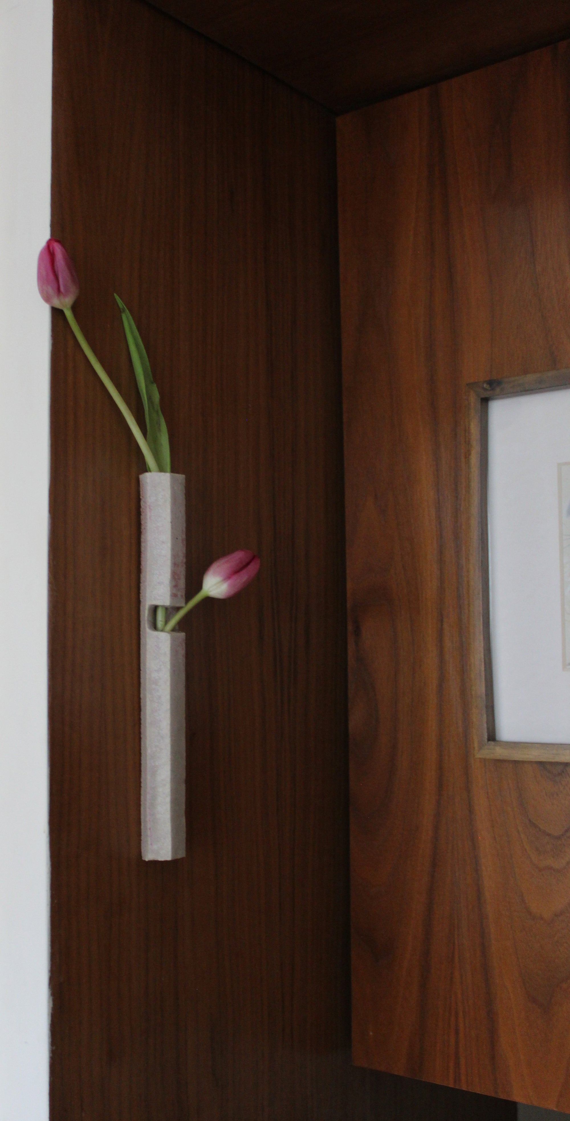 Wall Hanging Flute Vase